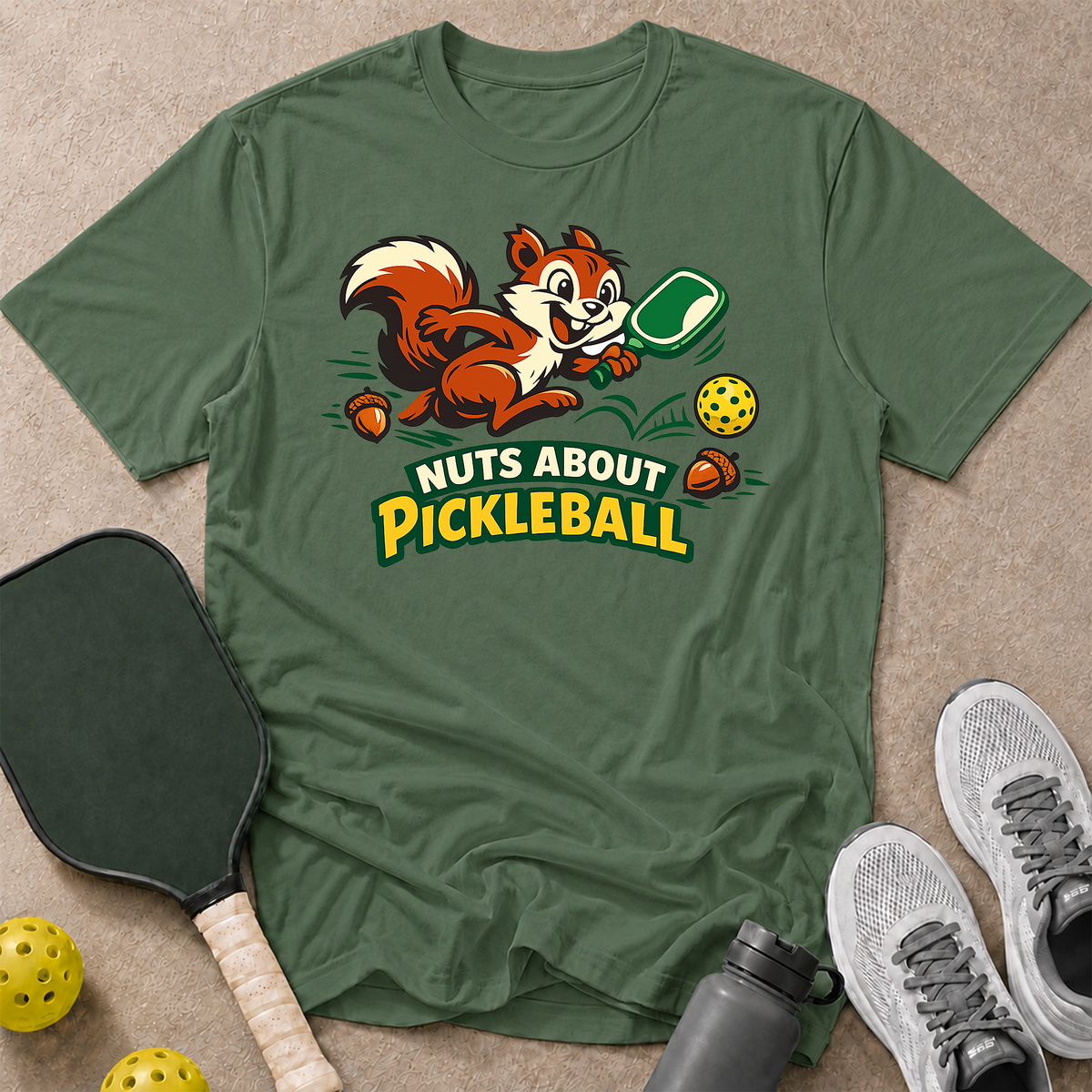 Nuts About Pickleball T-Shirt
