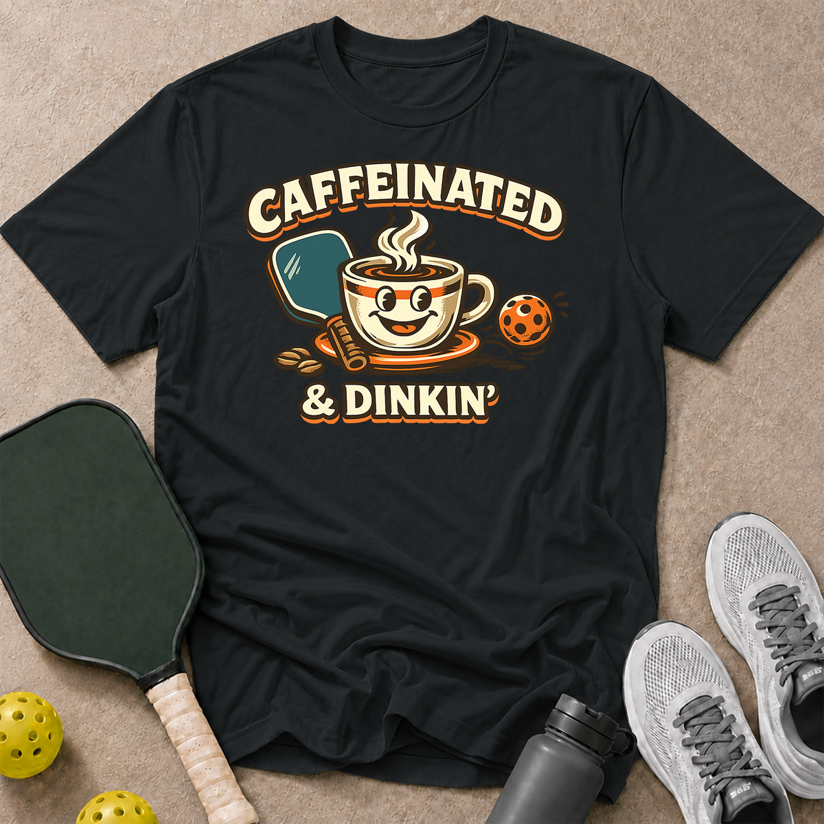 Caffeinated And DInkin T-Shirt