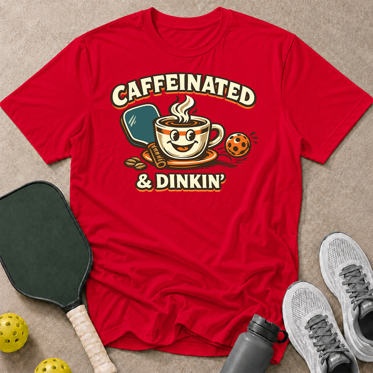Caffeinated And DInkin T-Shirt