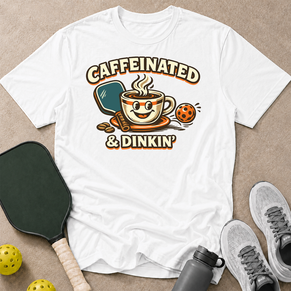 Caffeinated And DInkin T-Shirt