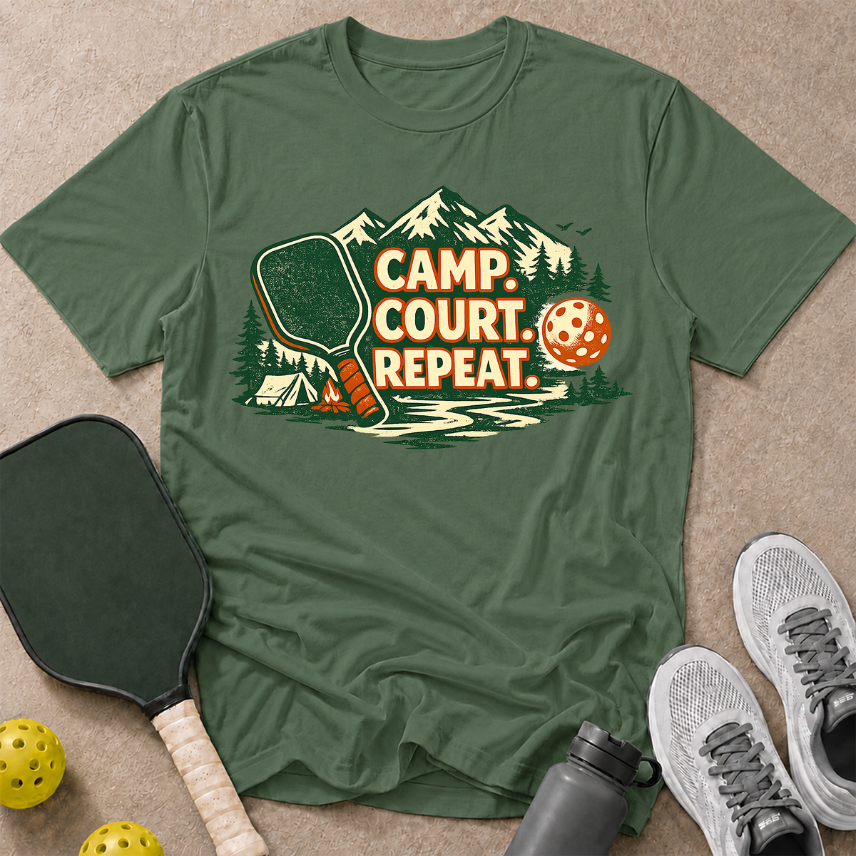 Camp Court Repeat T-Shirt