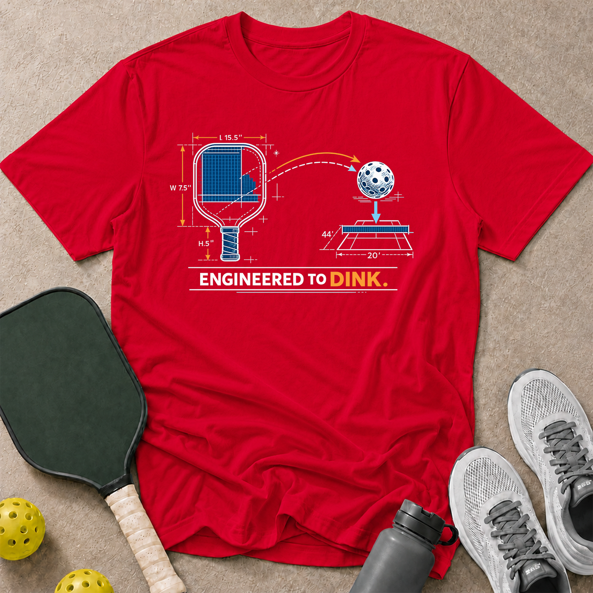 Engineered To Dink T-Shirt