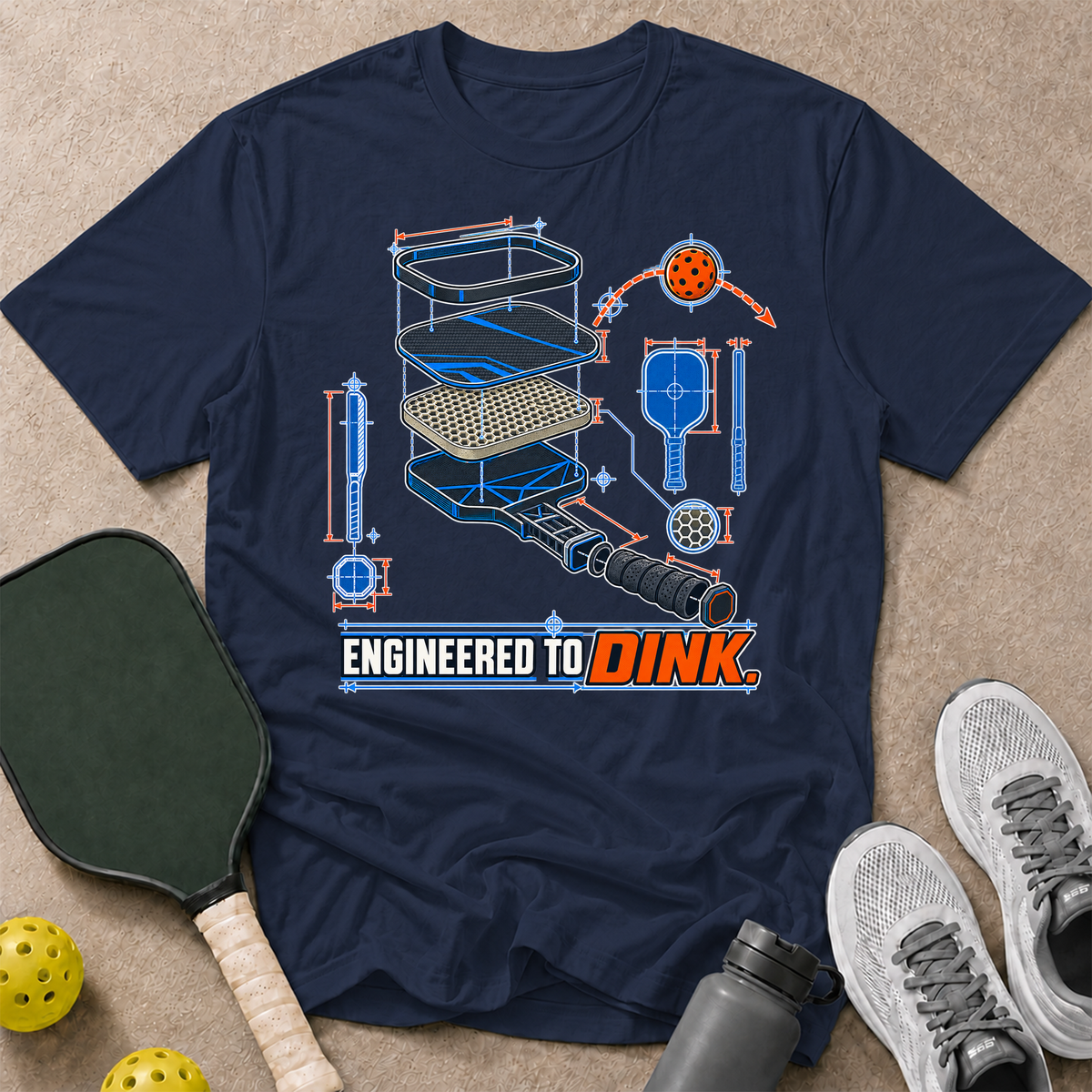 Engineered To Dink T-Shirt