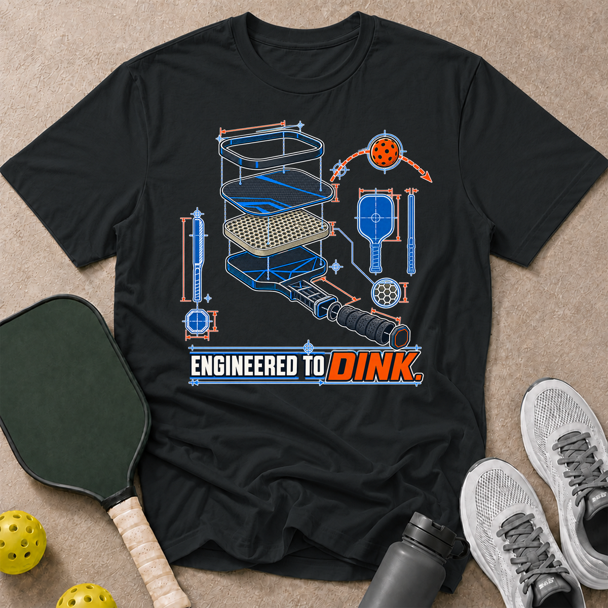 Engineered To Dink T-Shirt