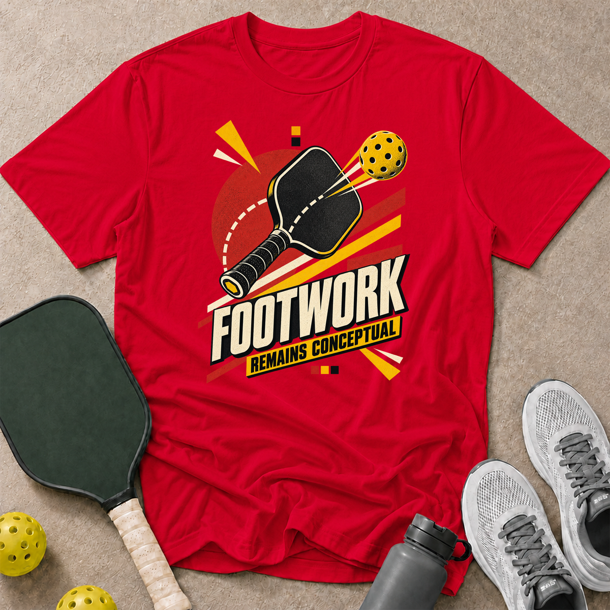 Conceptual Footwork T-Shirt