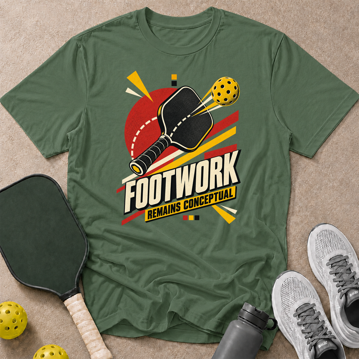 Conceptual Footwork T-Shirt