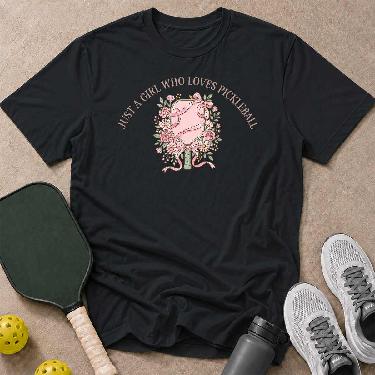Girl Pickleballer T-Shirt
