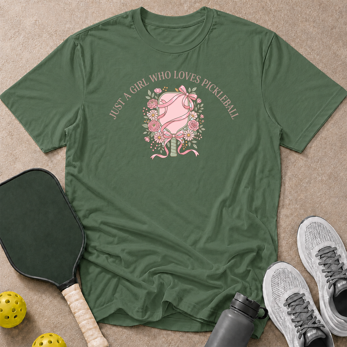 Girl Pickleballer T-Shirt