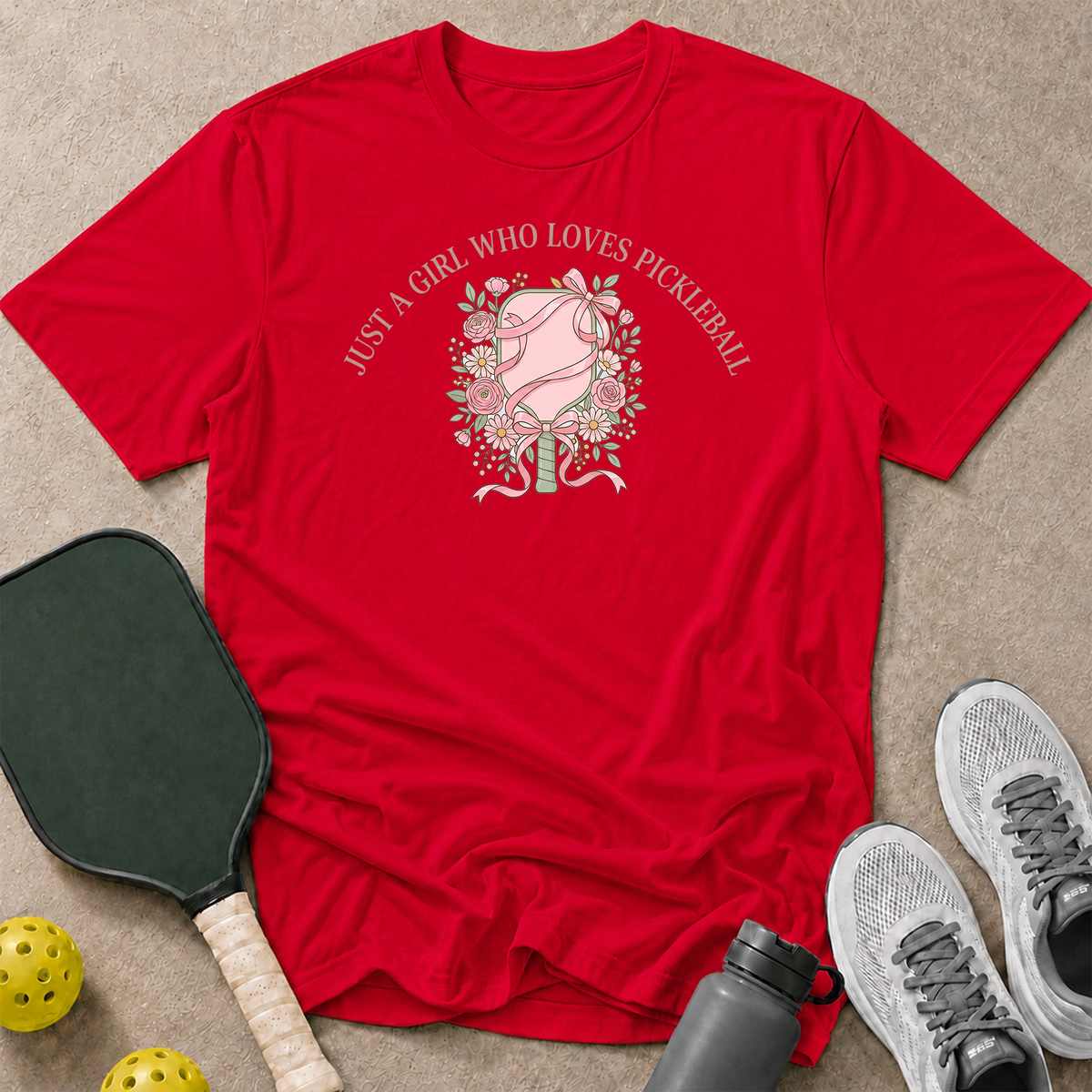 Girl Pickleballer T-Shirt