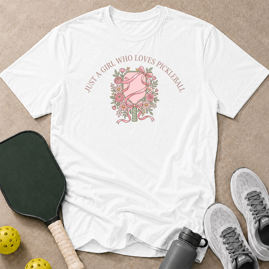 Girl Pickleballer T-Shirt