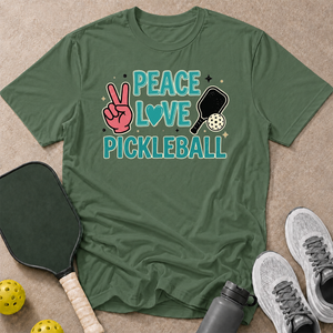 Peace Love Pickleball T-Shirt