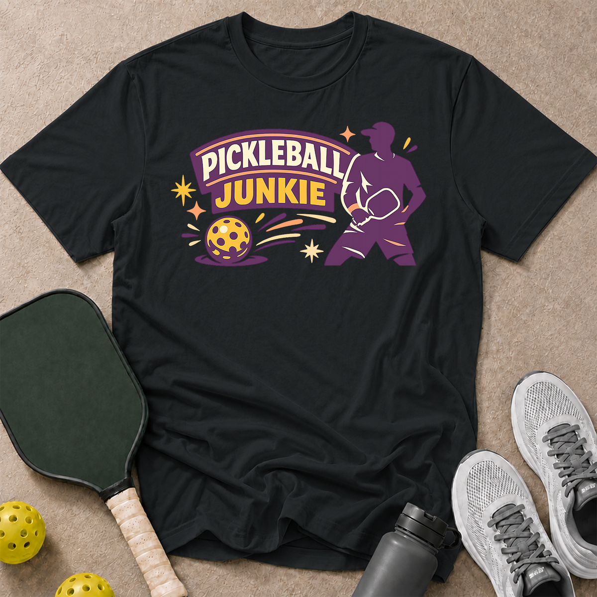 Pickleball Junkie T-Shirt