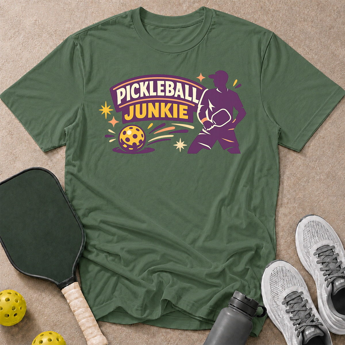 Pickleball Junkie T-Shirt