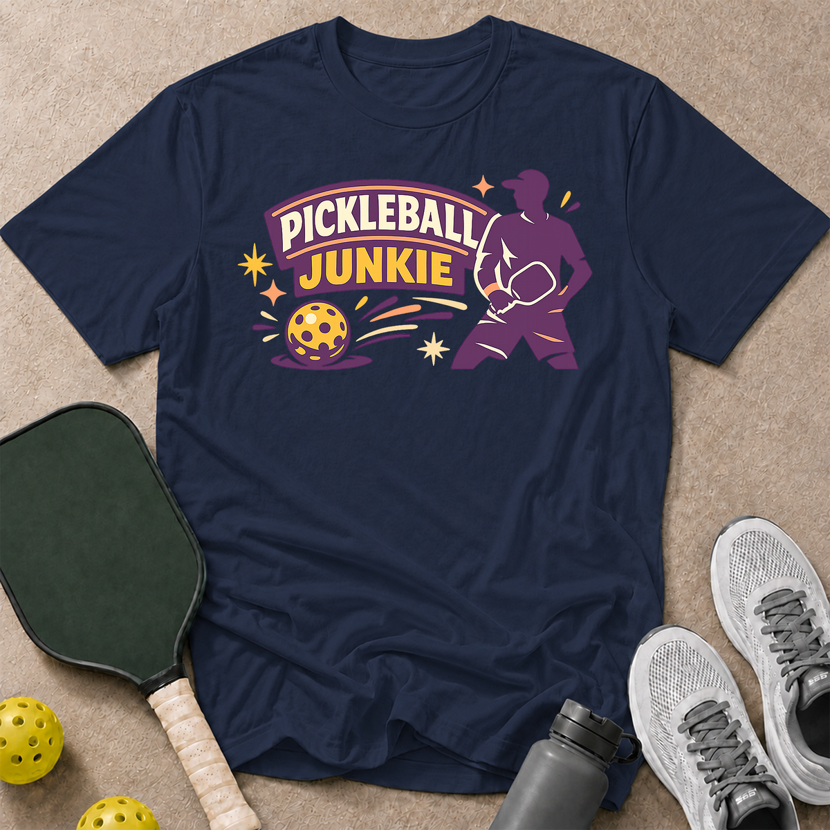 Pickleball Junkie T-Shirt
