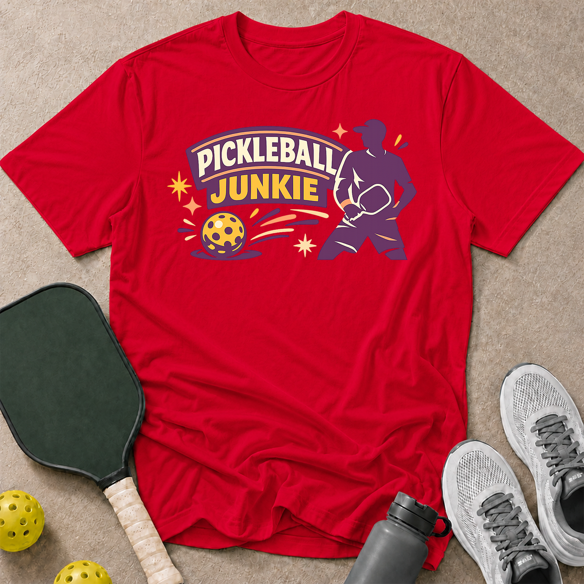 Pickleball Junkie T-Shirt