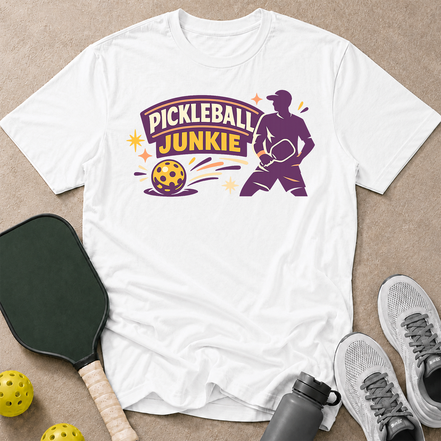 Pickleball Junkie T-Shirt
